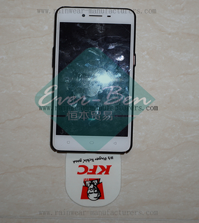 adjustable phone holder sticker on wall